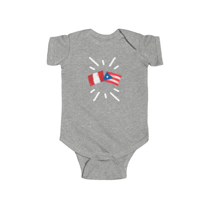Infant Peru and Puerto Rico Bodysuit