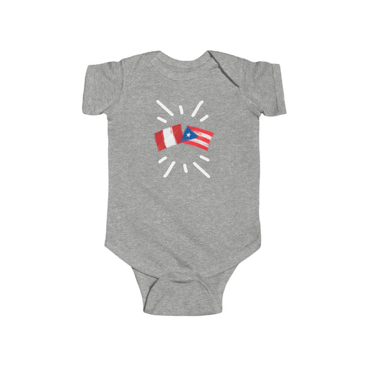 Infant Peru and Puerto Rico Bodysuit