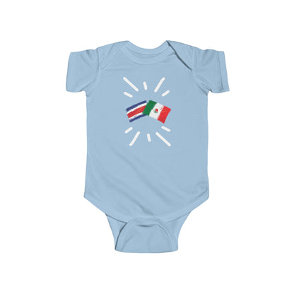 Infant Mexico and Costa Rica Bodysuit