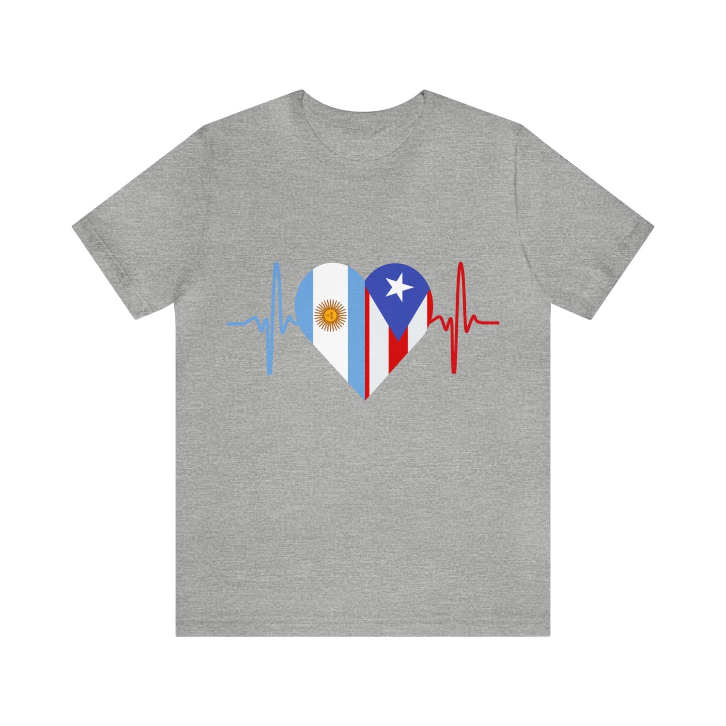 Argentina and Puerto Rico Short Sleeve Tee