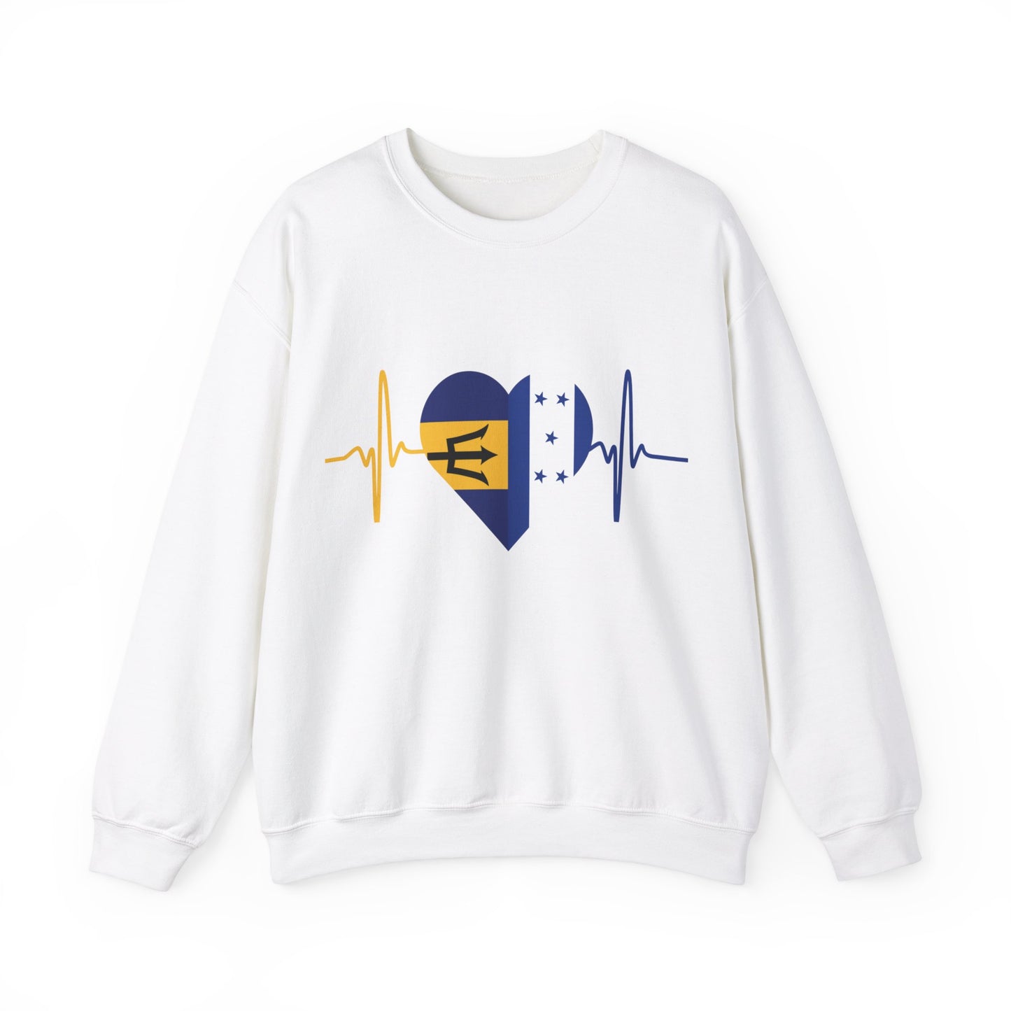 Barbados and Honduras Unisex Crewneck Sweatshirt I Sudadera Barbados y Honduras