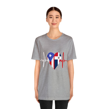 Puerto Rico and Dominican Republic Short Sleeve Tee