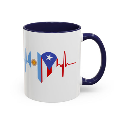 Argentina and Puerto Rico Mug, 11oz