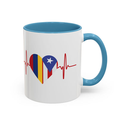 Colombia and Puerto Rico Mug, 11oz