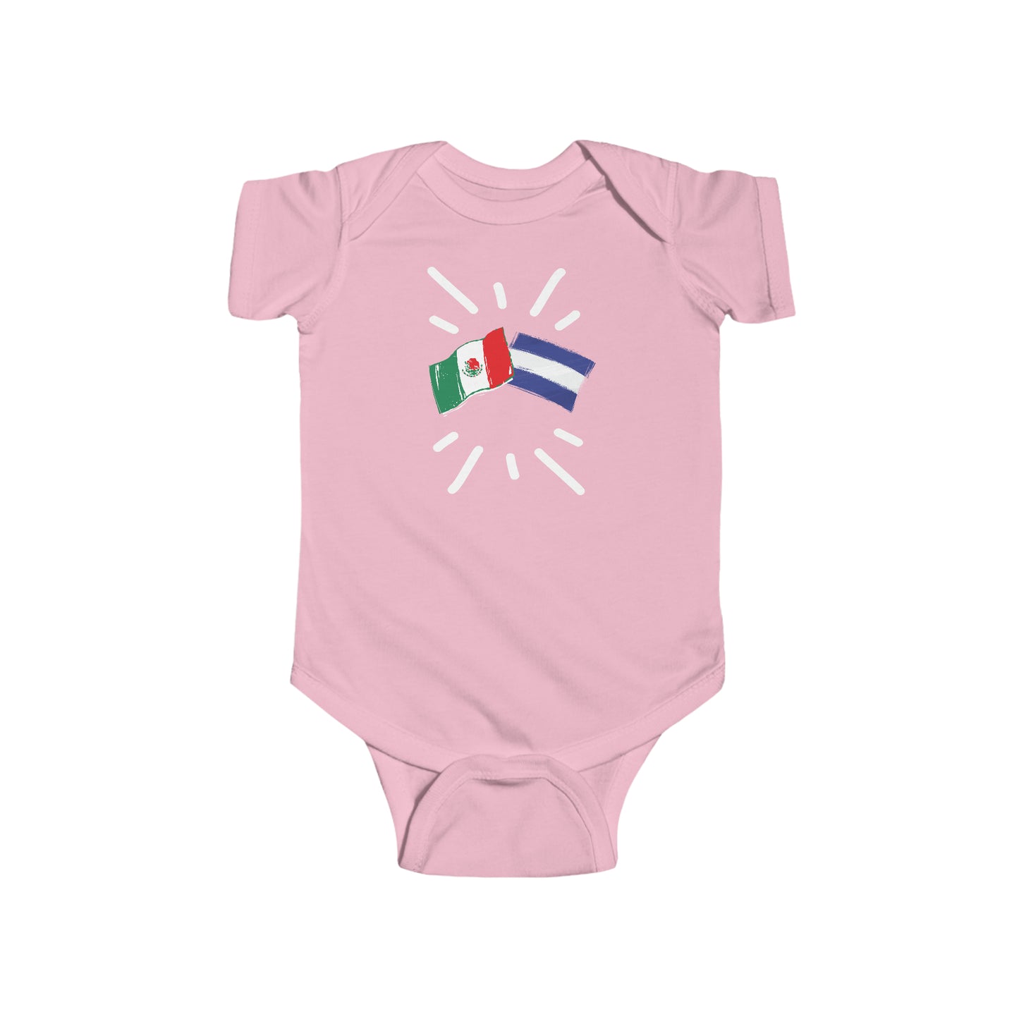 Infant El Salvador and Mexico Bodysuit