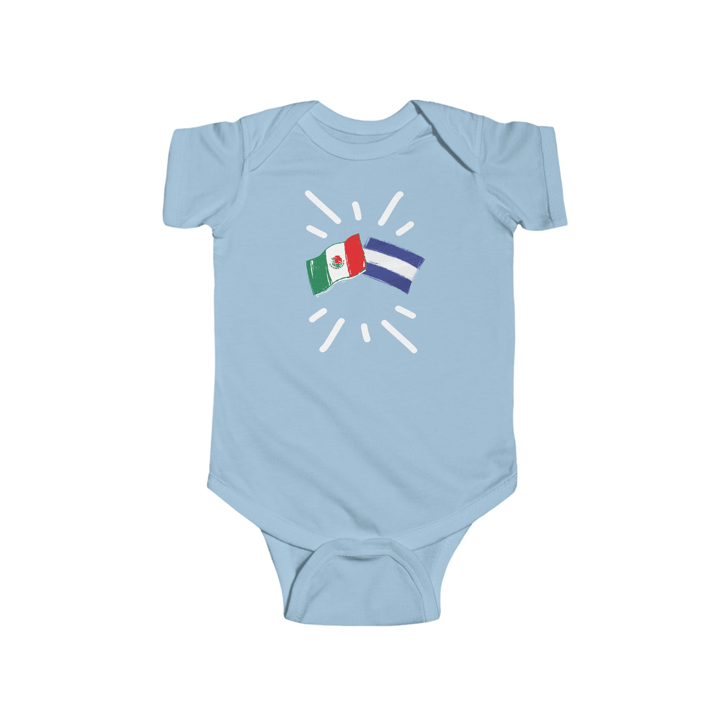 Infant El Salvador and Mexico Bodysuit