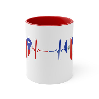 Paraguay and Puerto Rico Mug, 11oz