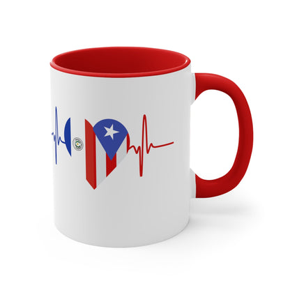 Paraguay and Puerto Rico Mug, 11oz