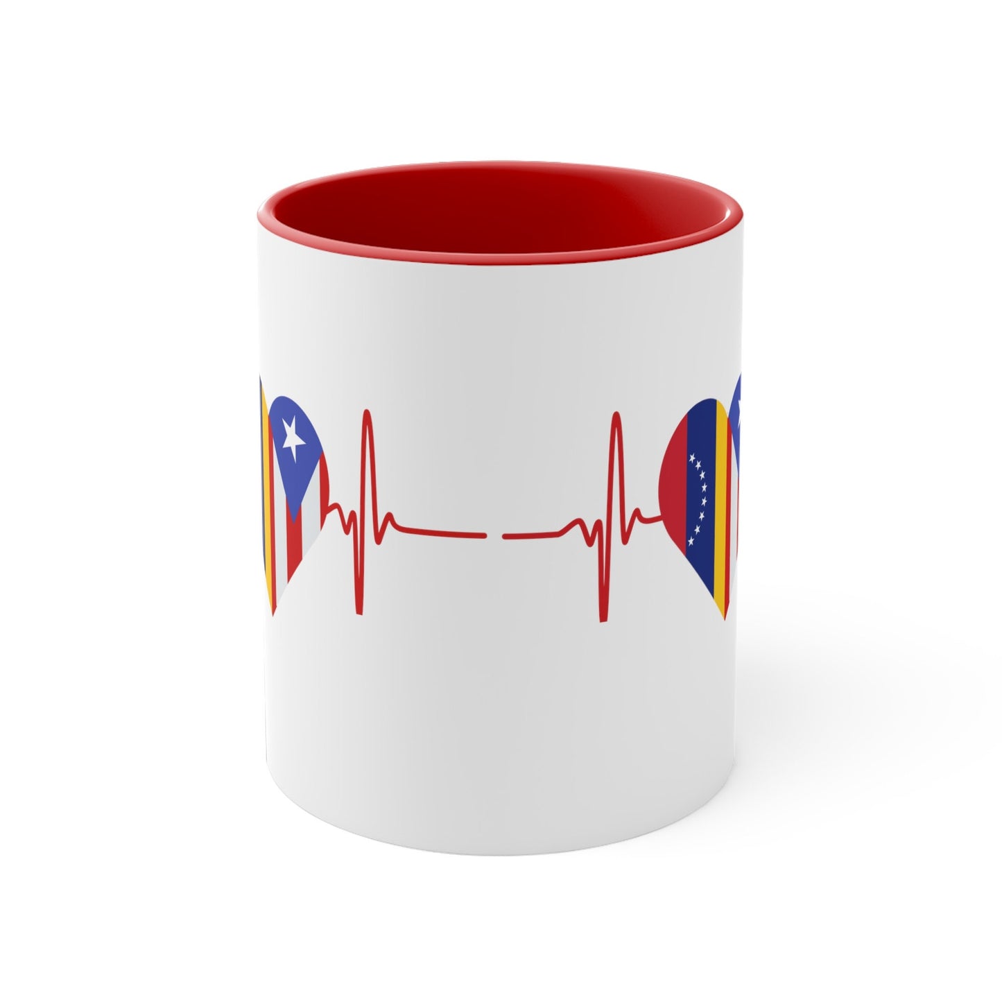 Venezuela and Puerto Rico Mug, 11oz