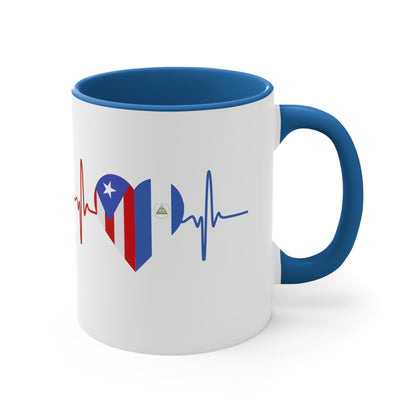 Nicaragua and Puerto Rico Mug, 11oz